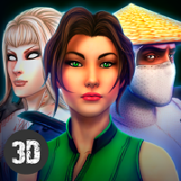 死亡老虎旧式战斗3D App