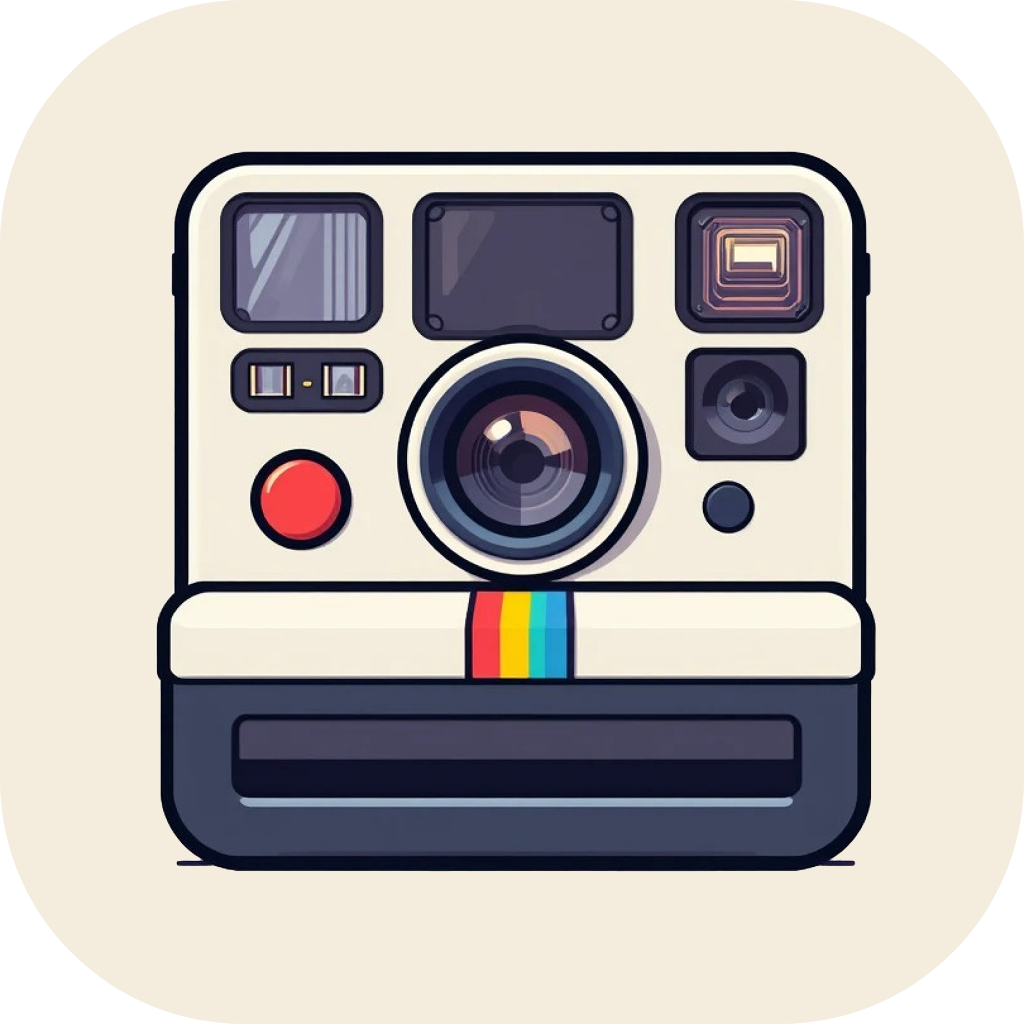 复古即时照片制作器