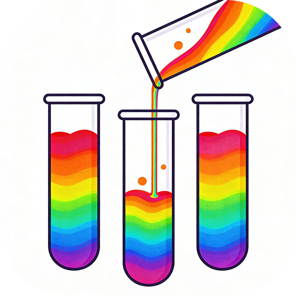 水排序解谜-开心拼一拼，拼图益智小游戏