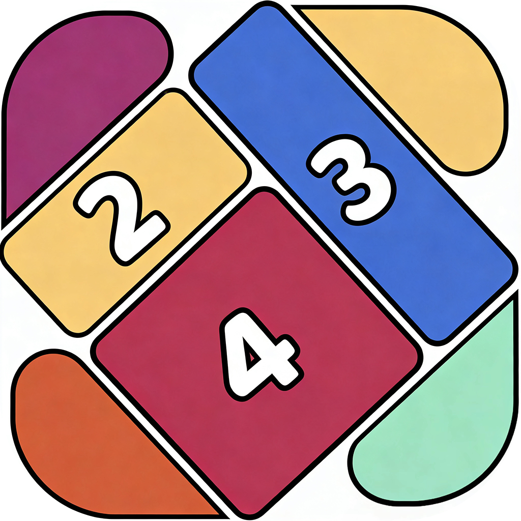 数格子涂色 - 数字填色游戏