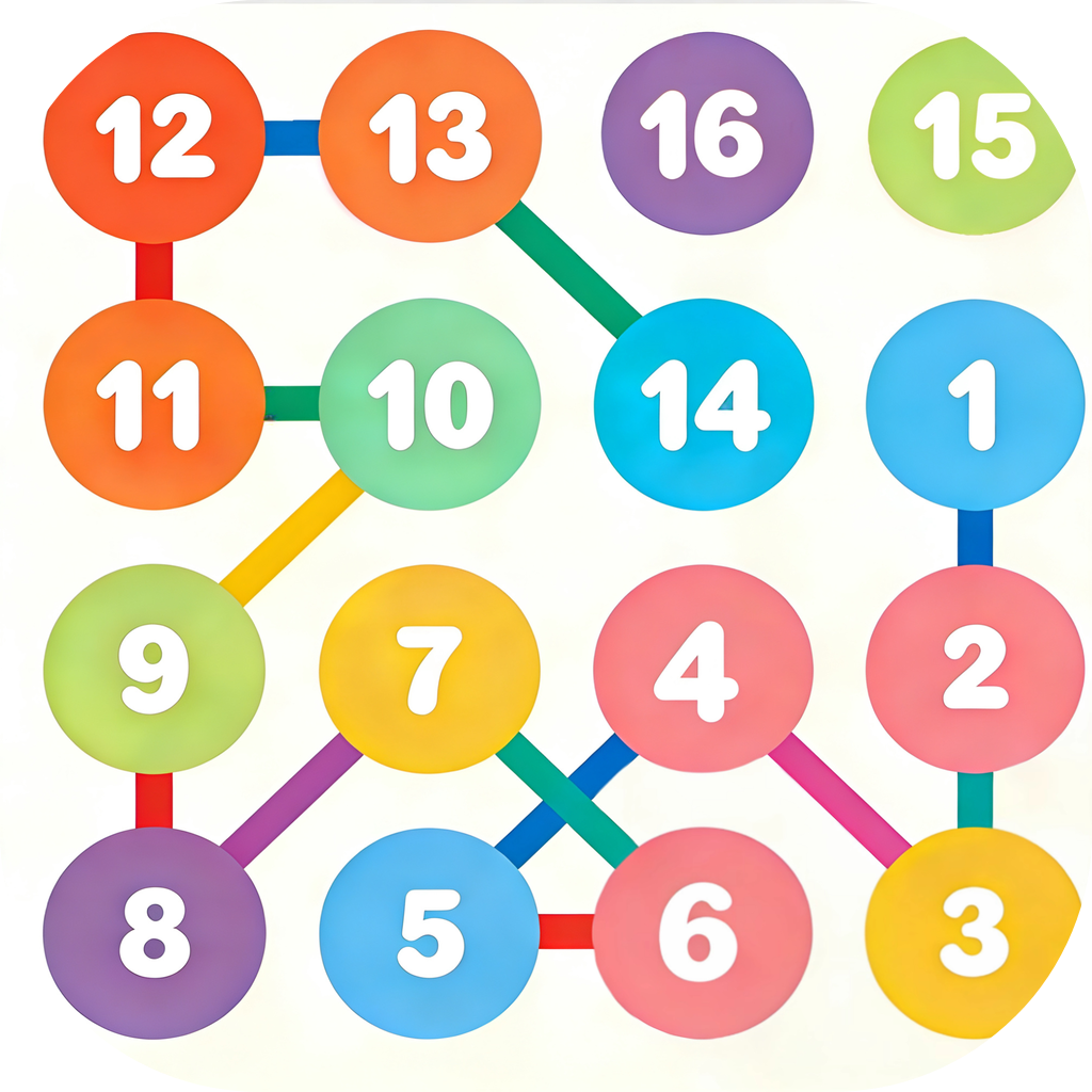 轻松就到十 - 数字连线游戏