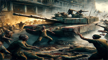 《全面战争模拟器：揭秘僵尸VS现代武器对决》(图1)